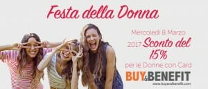 Festa della Donna giorno speciale, sconto esclusivo