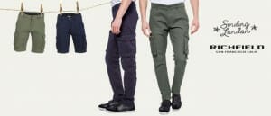 Richfield pantaloni cargo Smiling London