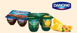 Danone dessert e yogurt