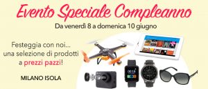 Speciale 4° Compleanno Store Milano