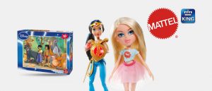 Mattel, Disney King e Hasbro: giochi e puzzle