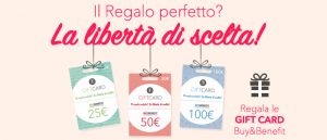 Gift Card: Il Regalo Perfetto, la libertà di scelta!