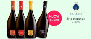 Collesi Birre: Bionda, Blanche, Ambrata, Rossa, Nera Maior