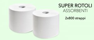 Bobina di Carta 4Kg - 2x800 strappi