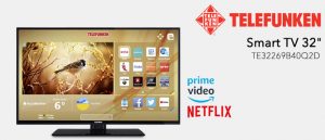 Telefunken: Smart TV 32" TE32269B40Q2D