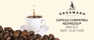 Caffè OROAMARO Capsule Compatibili Nespresso