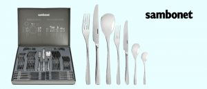 Sambonet: Set Tavola 6 Persone "Sintesi" - 42 pezzi