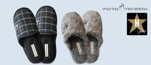 Pantofole Hollywood Milano e Marta Marzotto