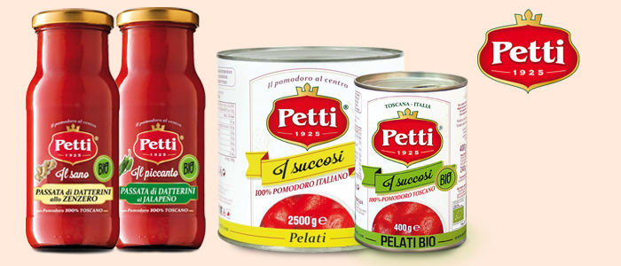 Petti il Pomodoro al Centro Passate e Pelati