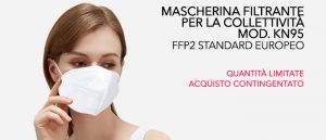 Mascherina filtrante per la collettività Mod. KN95