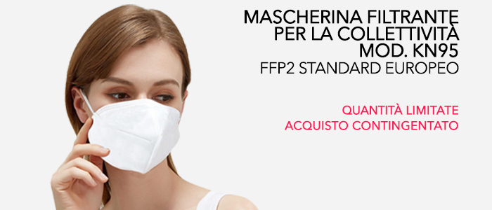 Mascherina filtrante per la collettività Mod. KN95