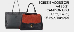 Campionario Borse e Accessori A/I 20-21: Ferré, Gaudì, US Polo, Trussardi