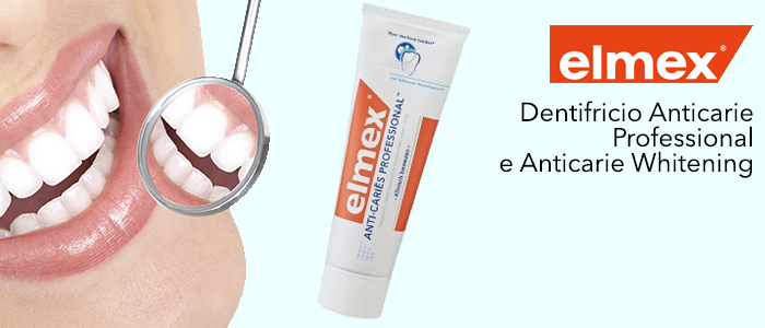 Elmex Dentifrici: Anticarie Professional e Whitening