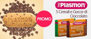 Speciale Week-End Plasmon: Promozione "Biscotti dei Grandi" 5 Cereali e Gocce di Cioccolato