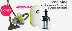 Innoliving: Aspirapolvere, Estrattore e Deumidificatore