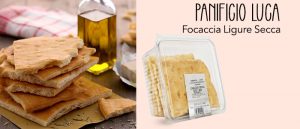 Panificio Luca: focaccia secca ligure tradizionale