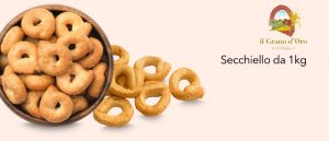 Taralli Pugliesi Caserecci: Secchiello 1Kg