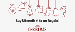 Buy&Benefit ti fa un regalo di Natale in anticipo