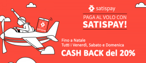 CASHBACK SATISPAY