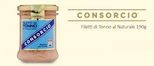 Consorcio Filetti di Tonno al Naturale 190g