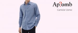 Aplomb Camicie Uomo Cotone e Lino