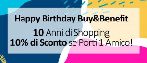 PORTA UN AMICO: 10% di sconto per te e per lui!