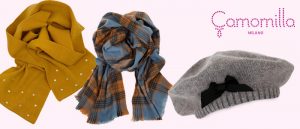 Camomilla FW 22/23 Cappelli e Sciarpe