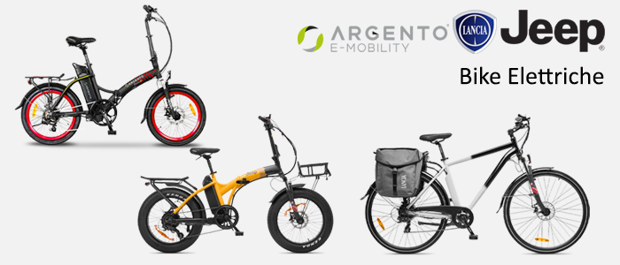City E-Bike: Lancia Ypsilon, Argento, Jeep
