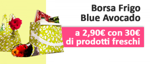 Acquista in Store: Borsa Frigo Blue Avocado a € 2,90!