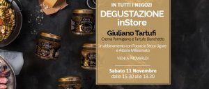 Degustazione inStore: Giuliano Tartufi