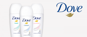 Dove deodoranti spray e roll-on