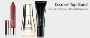 Cosmesi Top Brand: Shiseido, Clinique e Helena Rubinstein