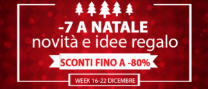 Christmas Week idee regalo per Natale, gastronomia e promo