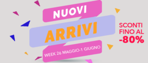 Week 26 maggio-1 giugno: novità, promo e nuove offerte