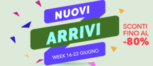 Week 16-22 giugno: solari, novità alimentari e nuovi arrivi