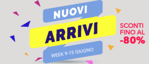 Week 9-15 giugno: Promo birra, occhiali da sole e novità costumi